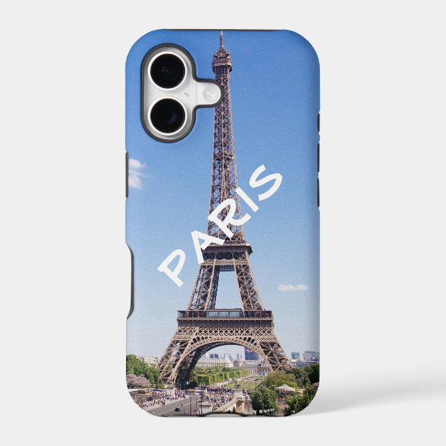 Personalized Chic Paris Eiffel Tower (Back)