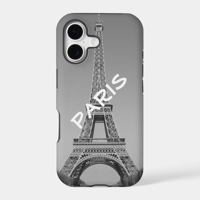 Personalized Chic Paris Eiffel Tower Case-Mate iPh (Back)