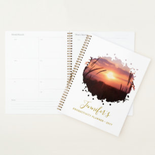 Personalized Chic Splash Photo Planner