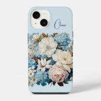 Personalized Chic Vintage Floral Bouquet