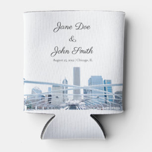 Personalized Chicago Can Cooler
