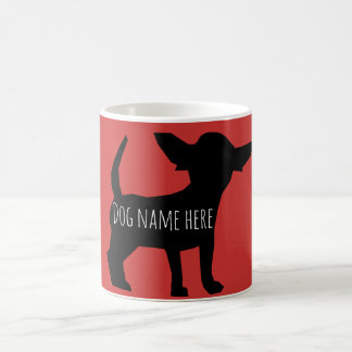 Personalized chihuahua chiweenie puppy mug w/ name