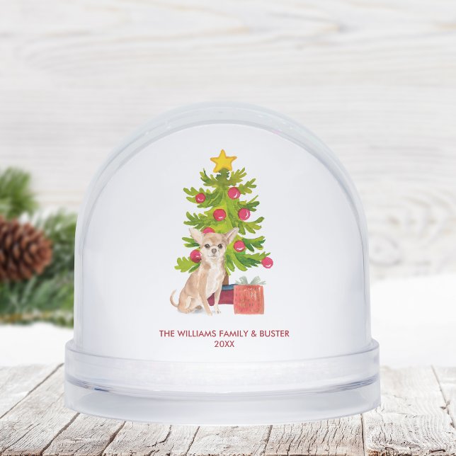 Personalized Chihuahua Dog Christmas (Créateur téléchargé)
