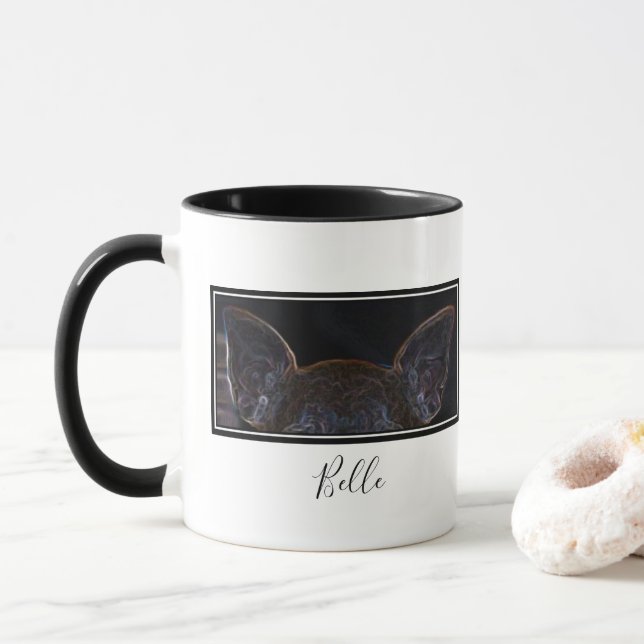 Personalized Chihuahua Name Mug (With Donut)