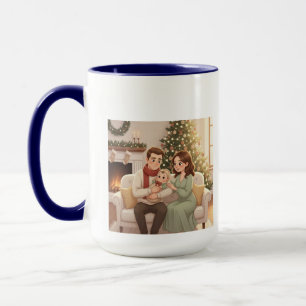 Personalized Child’s First Christmas Hoodie Mug