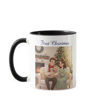 Personalized Child’s First Christmas Hoodie Women