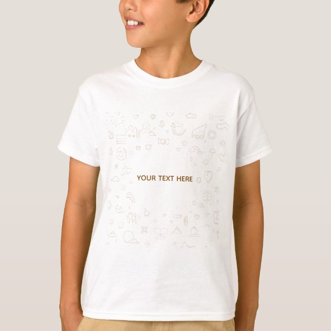 Personalized Child Tee Gift (Front)
