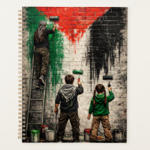 Personalized Children of Gaza Painting PS Flag 