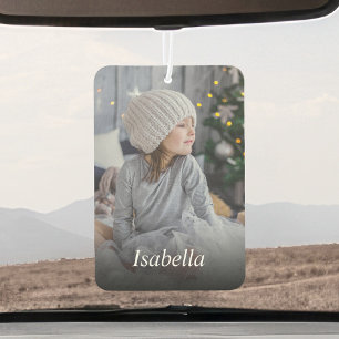 Personalized Children Photo And Name Air Freshener