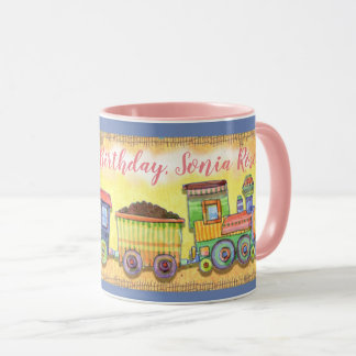 Personalized Children's Choo-Choo Train Mug! Mug