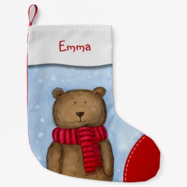 Personalized Child's Christmas Stocking (Front)