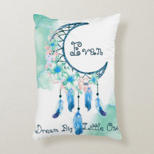 Personalized child's dreamcatcher accent pillow