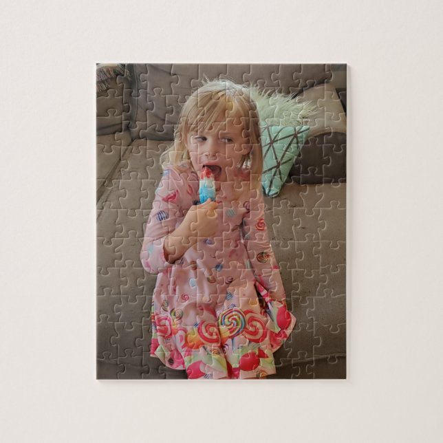 Personalized Child's Photo Jigsaw Puzzle (Vertical)