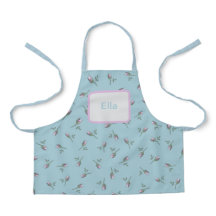 Personalized Child's Rosebud Apron