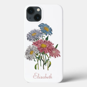 Personalized China Asters Case-Mate iPhone Case