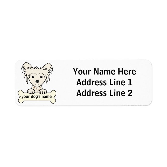Personalized Chinese Crested (Front)