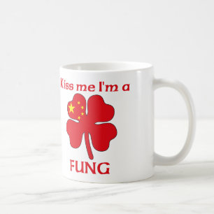 Personalized Chinese Kiss Me I'm Fung Coffee Mug