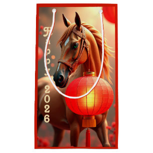 Personalized Chinese new year 2026 Small Gift Bag