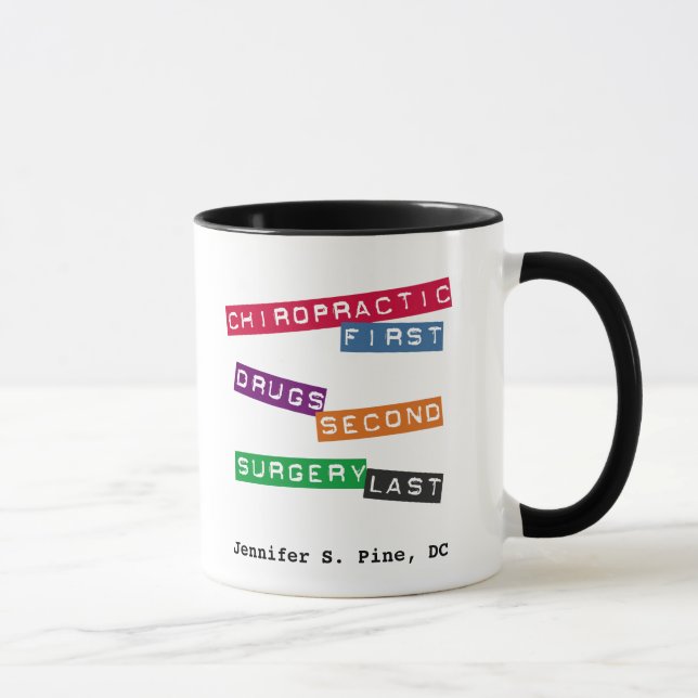 Personalized Chiropractor Mug (Right)