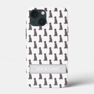 Personalized Chocolate Lab Labrador Dog iPhone 13 Mini Case
