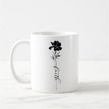 Personalized Christian Faith Floral