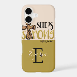 Personalized Christian She Is Strong Proverbs 31