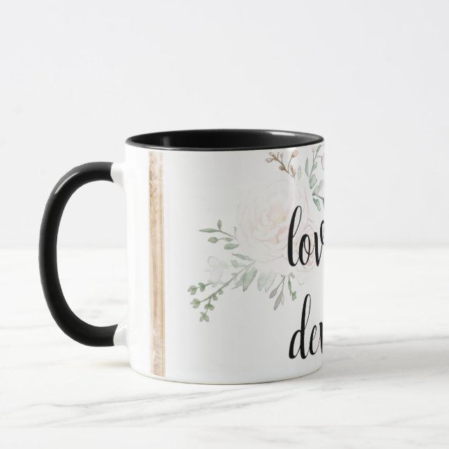 Personalized Christian Valentine Gift | Love Mug (Gauche)