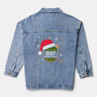 Personalized Christmas and 2027 New Year design Denim Jacket