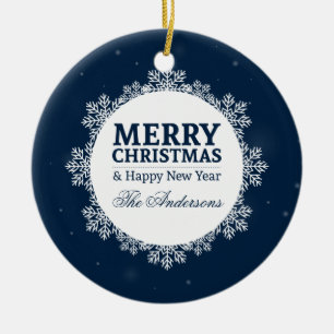 Personalized Christmas and New Year   Ornament