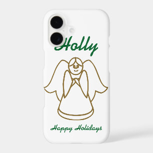 Personalized Christmas Angel Phone Case