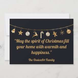 Personalized Christmas Card