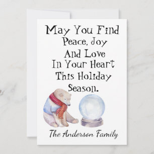 Personalized Christmas Card