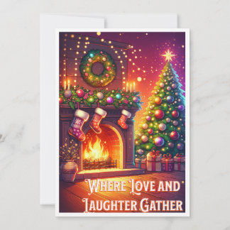 Personalized Christmas Card - Digital or physical 
