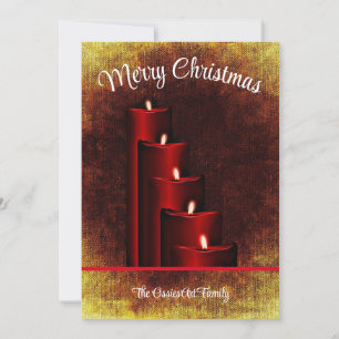 Personalized Christmas Card.  Holiday Card