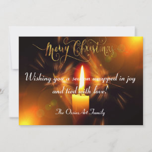 Personalized Christmas Card. Holiday Card