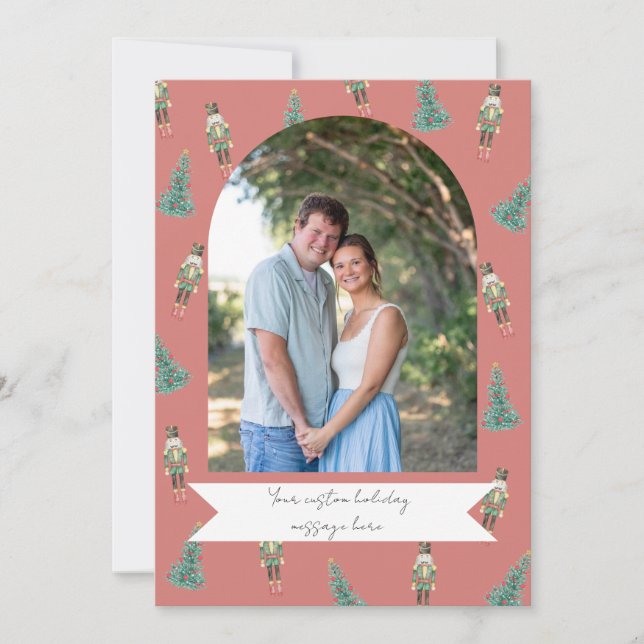 Personalized  Christmas Card - Nutcracker  (Front)