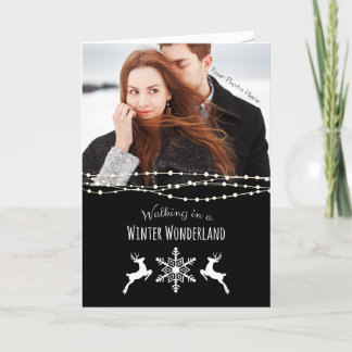 Personalized Christmas Cards - Winter Wonderland