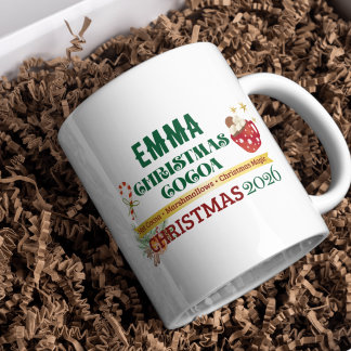 Personalized Christmas Cocoa Mug for Kids