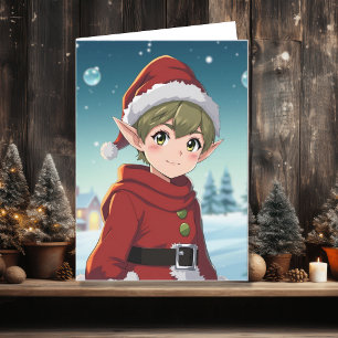 Personalized Christmas Colouring  Card