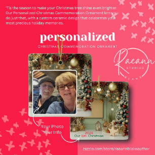 Personalized Christmas Commemoration Ornament