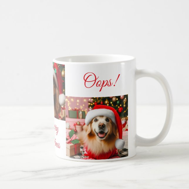 Personalized Christmas Dog Mugs/Coffee mug (Right)