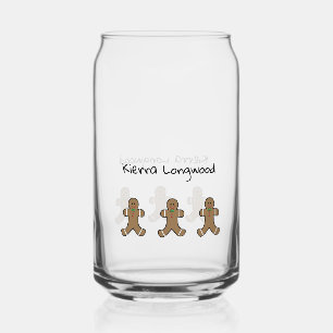 Personalized Christmas Drinking Glass