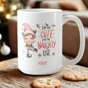 Personalized Christmas Elf Mug