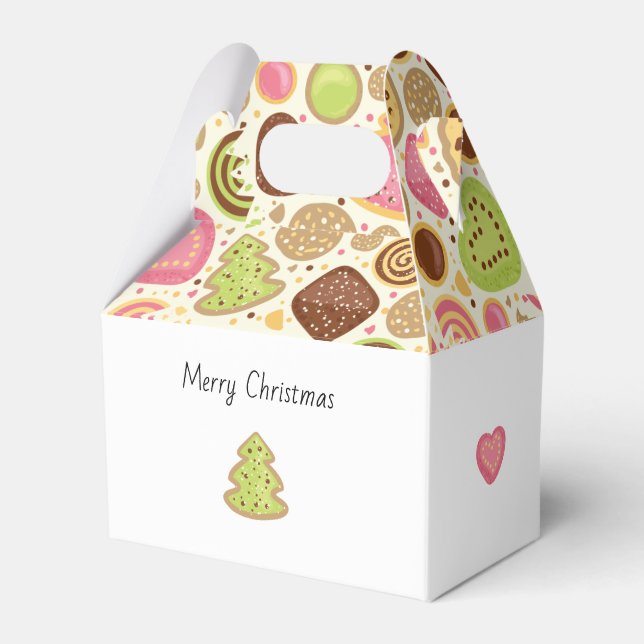 Personalized Christmas favor box (Front Side)