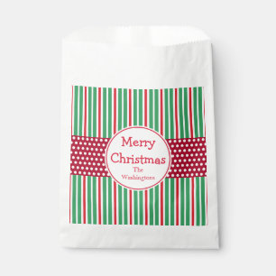 Personalized Christmas Favour Gift Bags