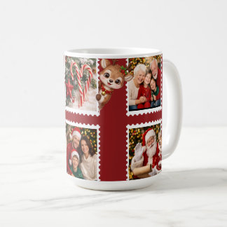 Personalized Christmas Flat Holiday  Coffee Mug