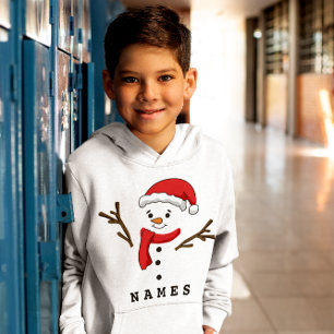 Personalized Christmas Funny Snowman Kid Boy