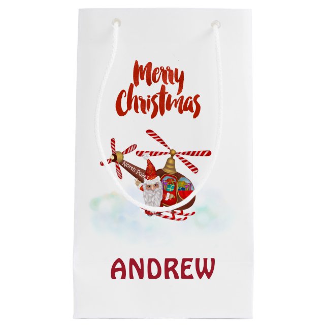Personalized Christmas Gift Bag (Front)