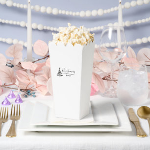 Personalized Christmas Gift Custom Modern T-Shirt Favor Box