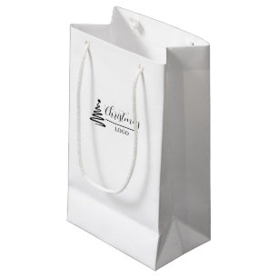Personalized Christmas Gift Custom Modern T-Shirt Small Gift Bag